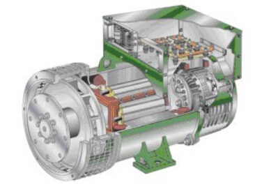 滨湖发电机内部结构图